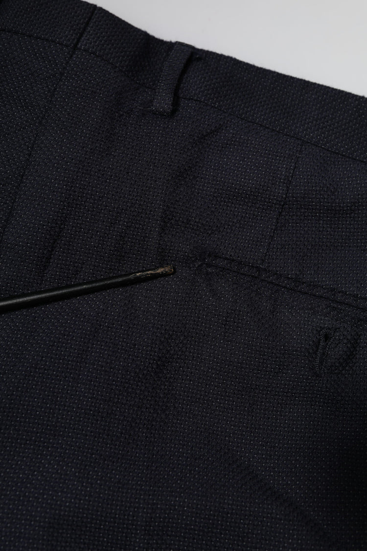 Gray Wool Formal Dress Men Trousers Pants