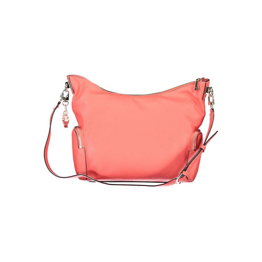 Rosa Polyurethane Women Handbag