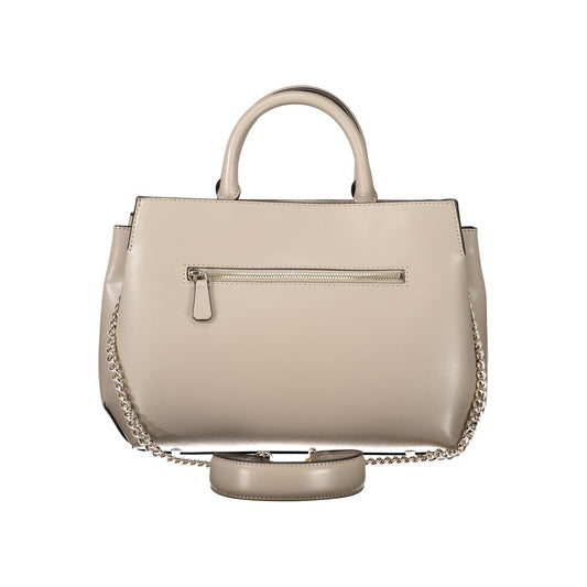 Marrone Poliuretano Women Handbag