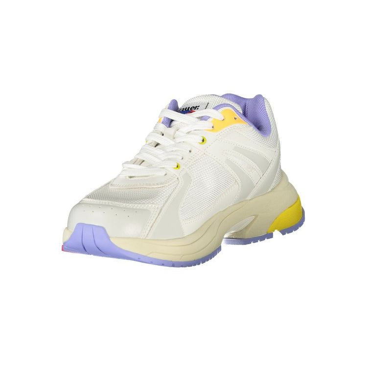 Bianco Polyurethane Women Sneaker