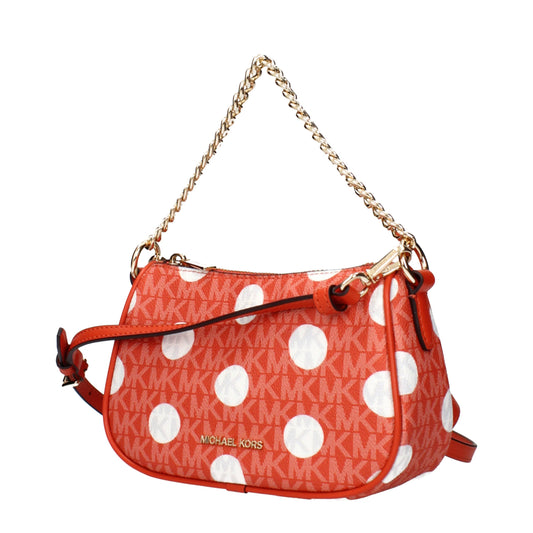 Red Fabric Handbag