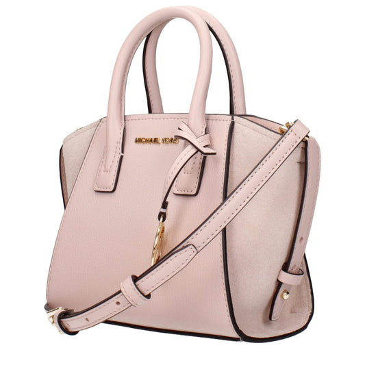 Pink Leather Handbag