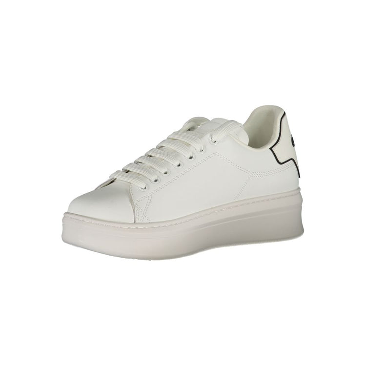 Bianco Poliuretano Women Sneaker