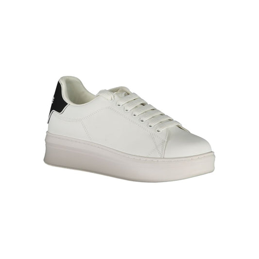 Bianco Poliuretano Women Sneaker