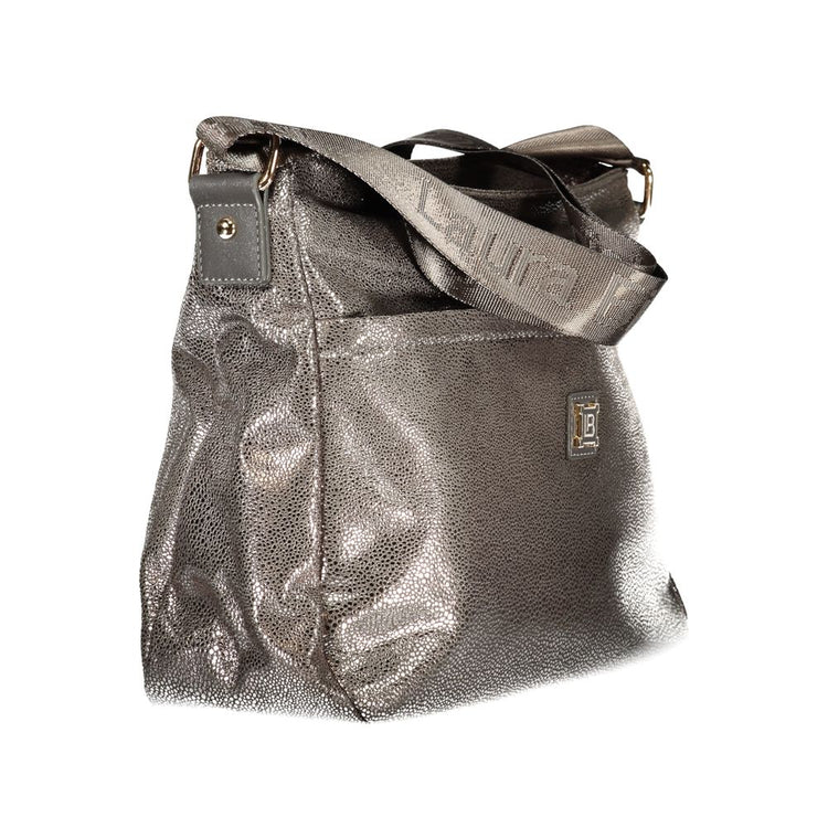 Grigio Polyester Woman Handbag
