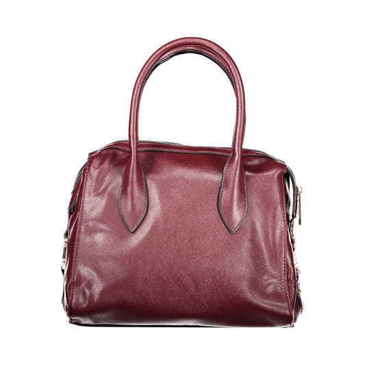 Rosso PVC Women Handbag