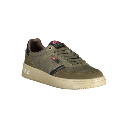 Verde Polyurethane Men Sneaker