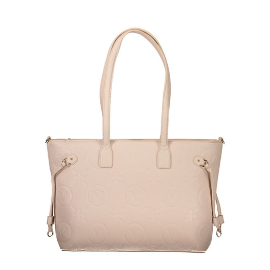 Rosa Poliuretano Women Handbag