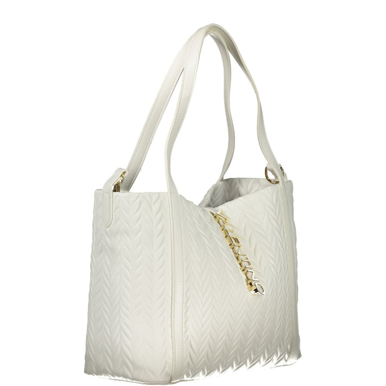 Bianco Poliuretano Women Handbag