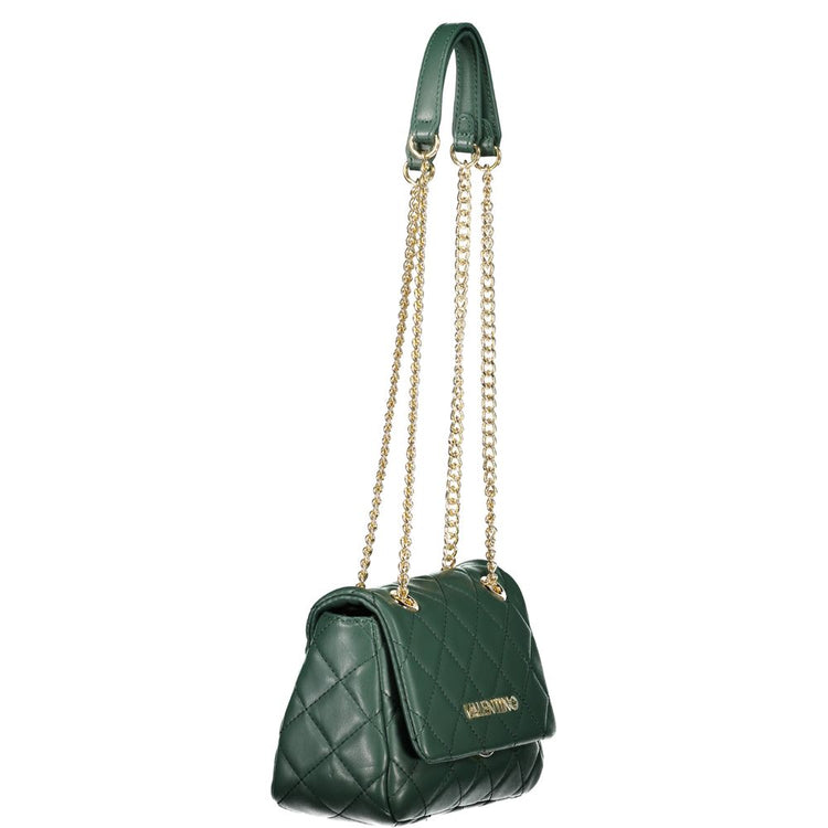 Verde Poliuretano Women Shoulder Bag