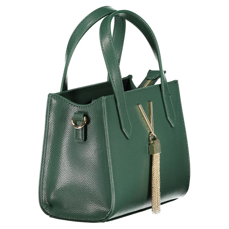 Verde Poliuretano Women Handbag