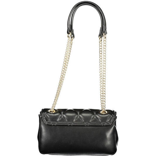 Nero Polyurethane Women Handbag
