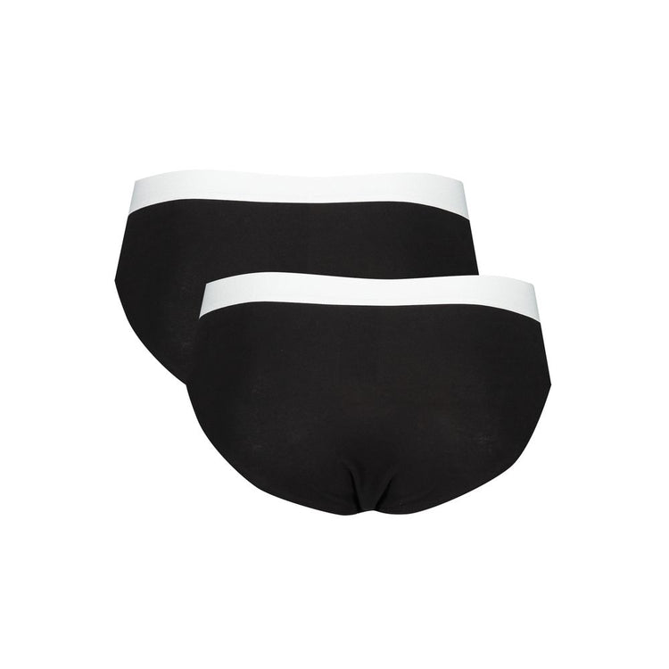 "Black Cotton Men Underwear"