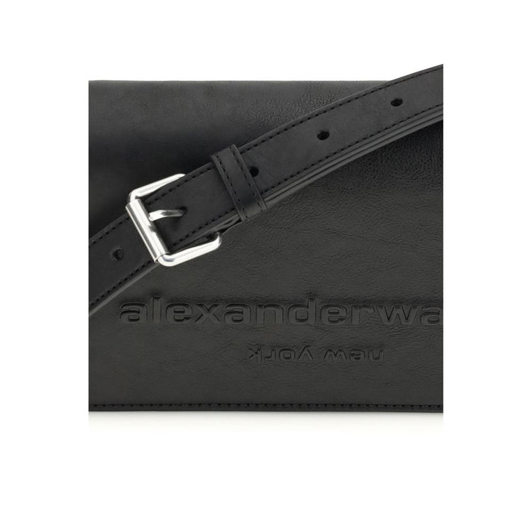 Black Calf Leather Bos Taurus Shoulder Bag