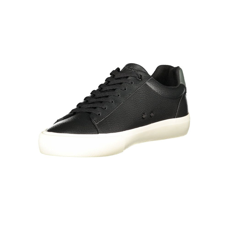 Nero Poliuretano Uomo Sneaker