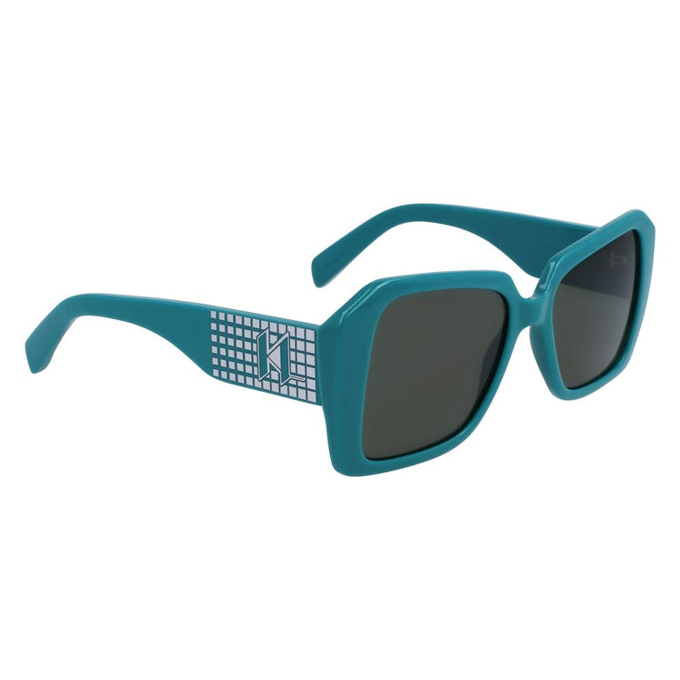 Green Injected Sunglasses