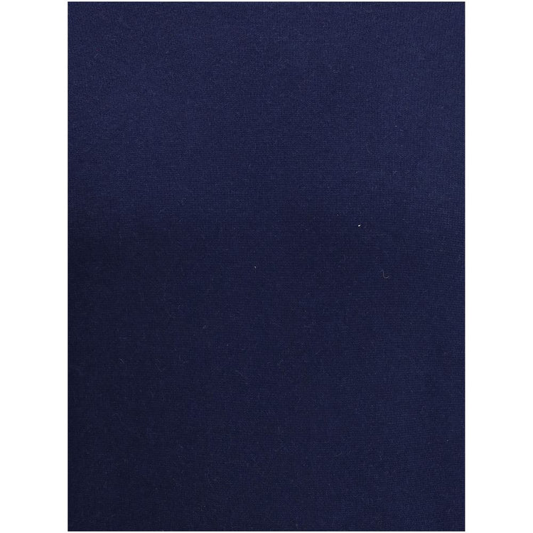 Blue Merino Wool Cashmere Sweater