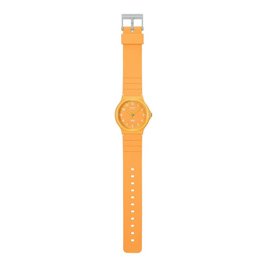 Orange Resin Dress Watch