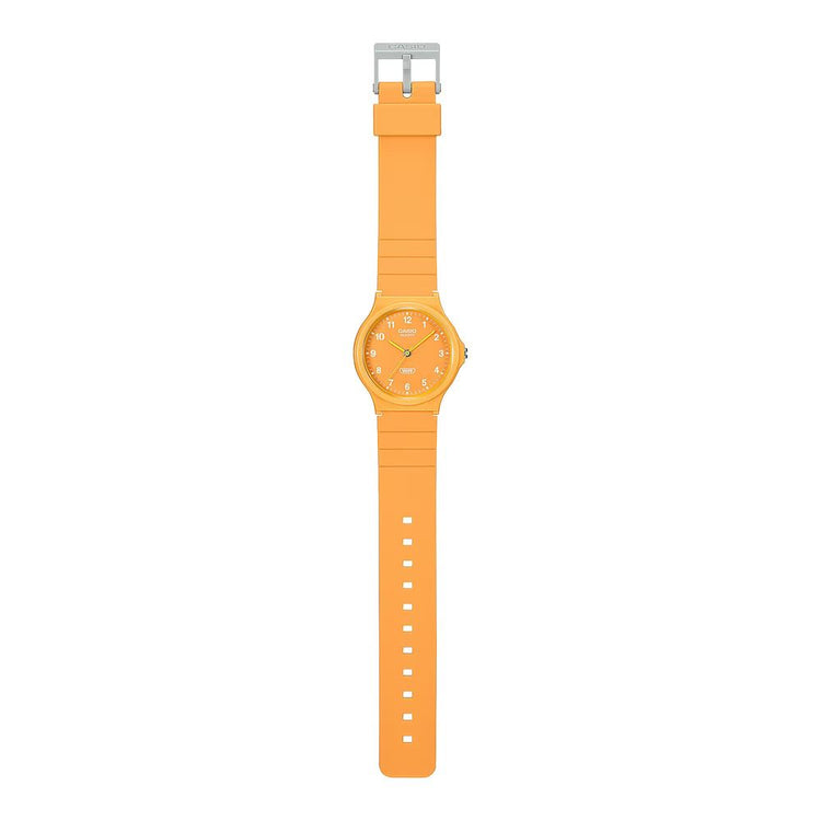 Orange Resin Dress Watch