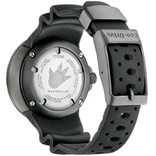 Black Rubber Sport Watch