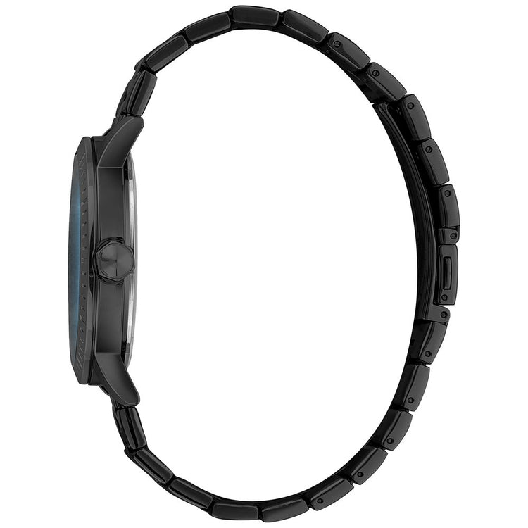 Black Stainless Steel Dress Watch