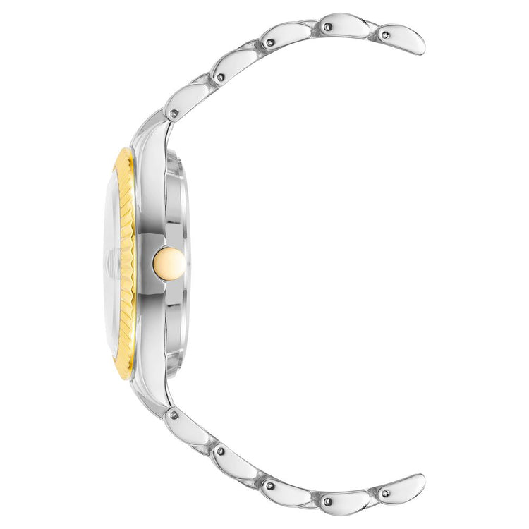 Multicolor Metal Dress Watch