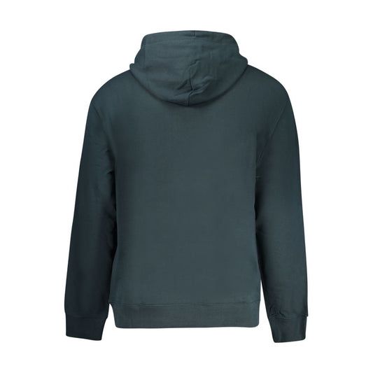 Blue Cotton Men's Sweatshirt