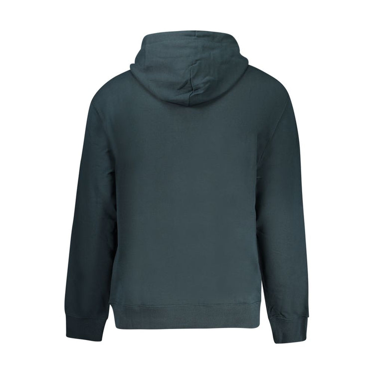 Blue Cotton Men's Sweatshirt