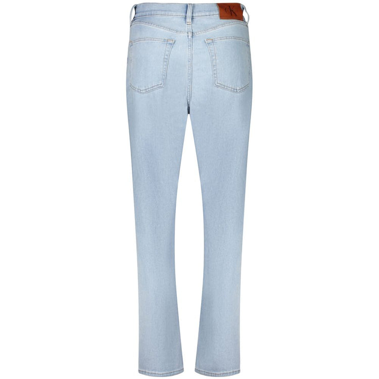 Azzurro Cotton Women Jeans