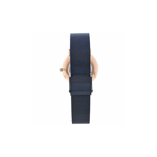 Navy Blue Stainless Steel Dress Watch