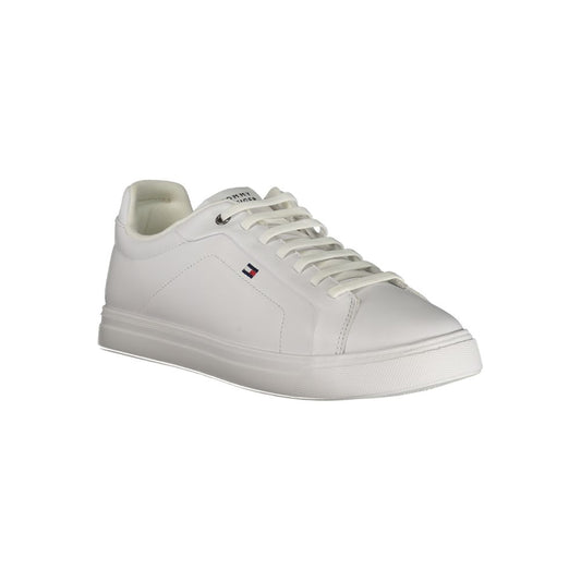 Bianco Poliuretano Uomo Sneaker
