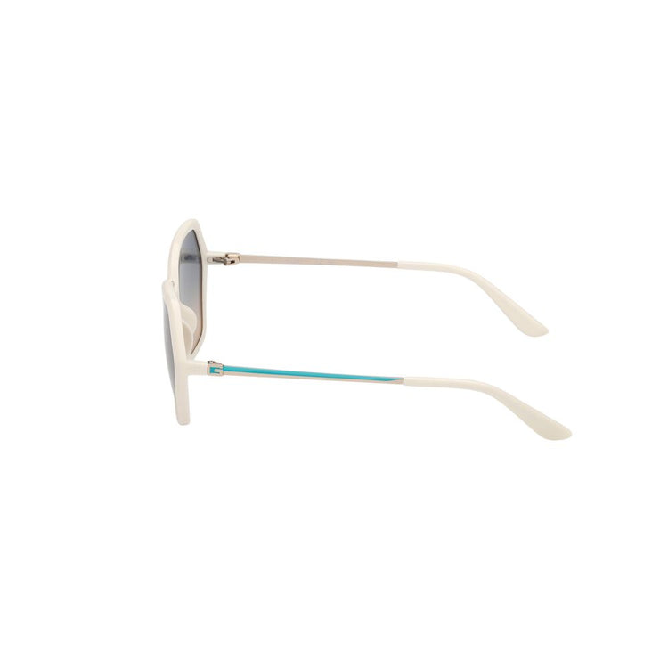 White Resin Sunglasses