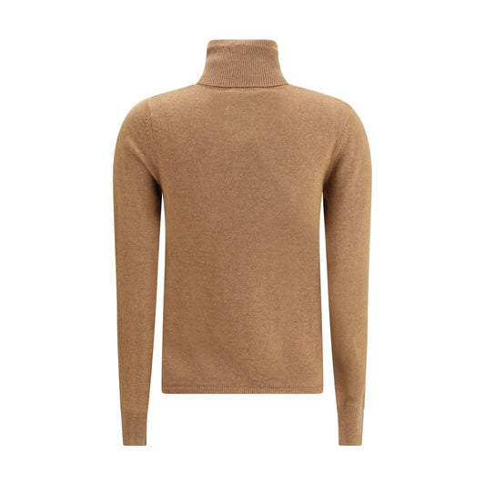 Brown Wool Turtleneck