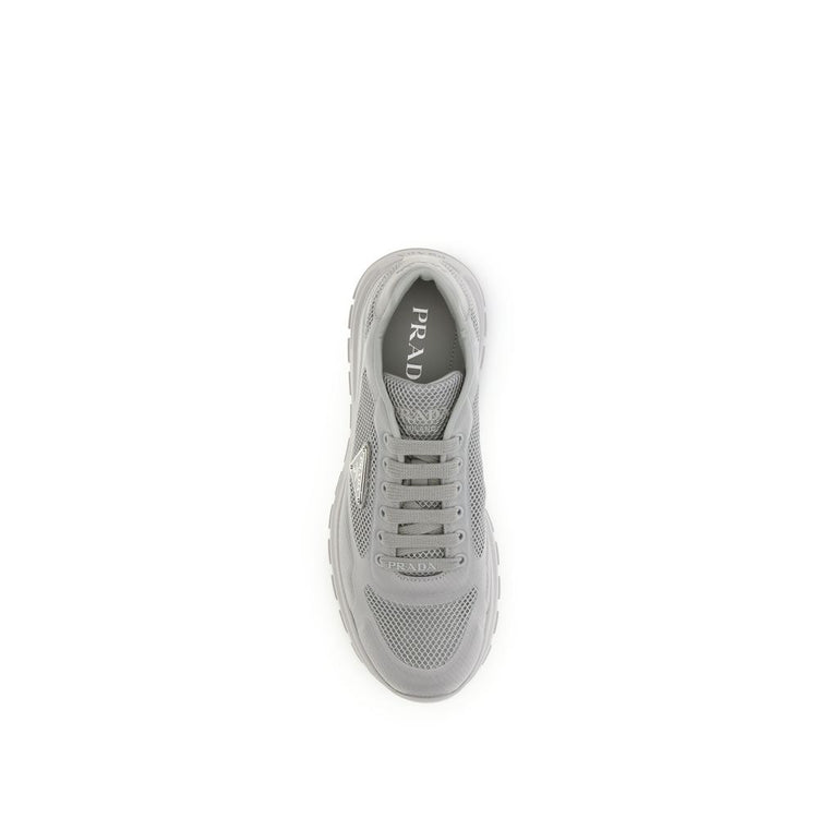 Gray Rubber Athletic Sneakers