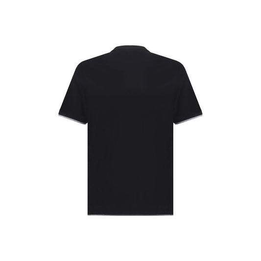 Black Cotton T-Shirt