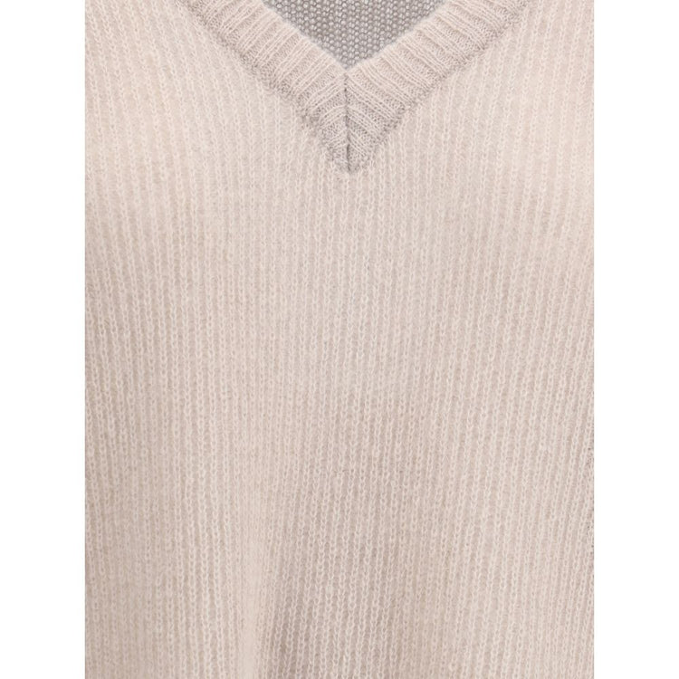 Gray Mohair Sweatshirt