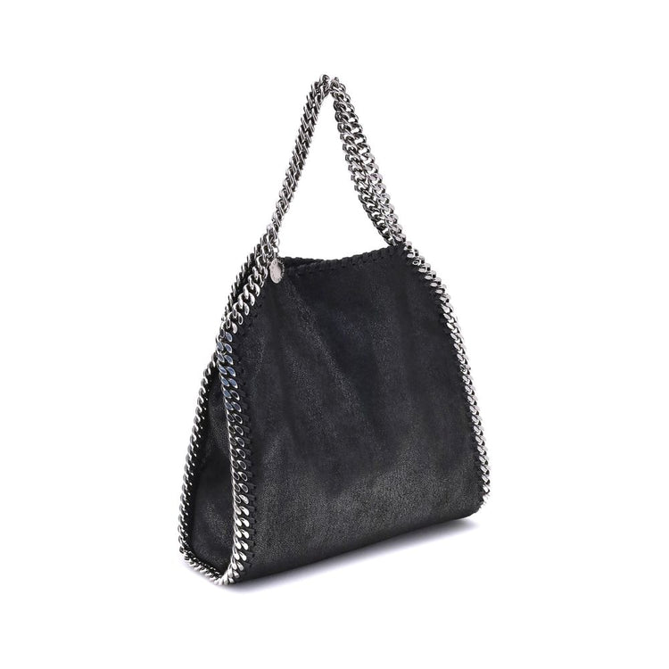 Black Polyester Shoulder Bag
