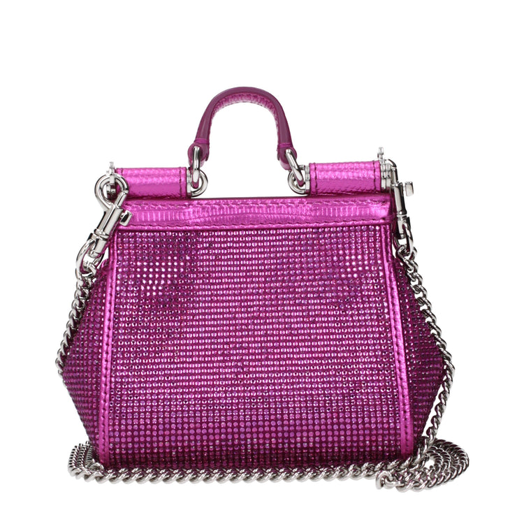 Pink Satin Handbag