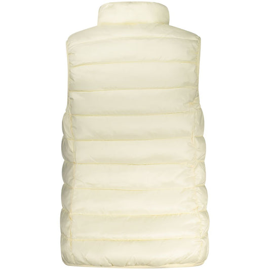 White Polyamide Women's Jacket