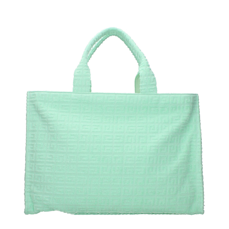 Green Fabric Handbag