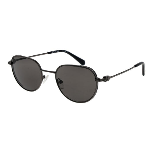 Gray Metal Sunglasses