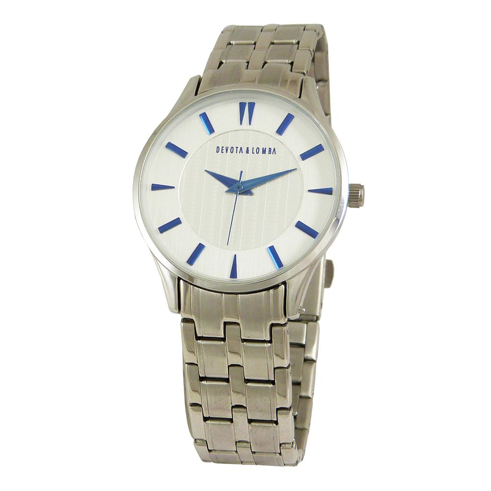 Silver Stainless Steel Dress Watch