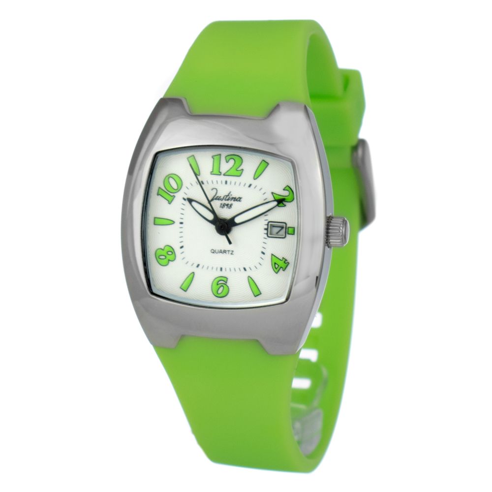 Bicolor Rubber Sport Watch