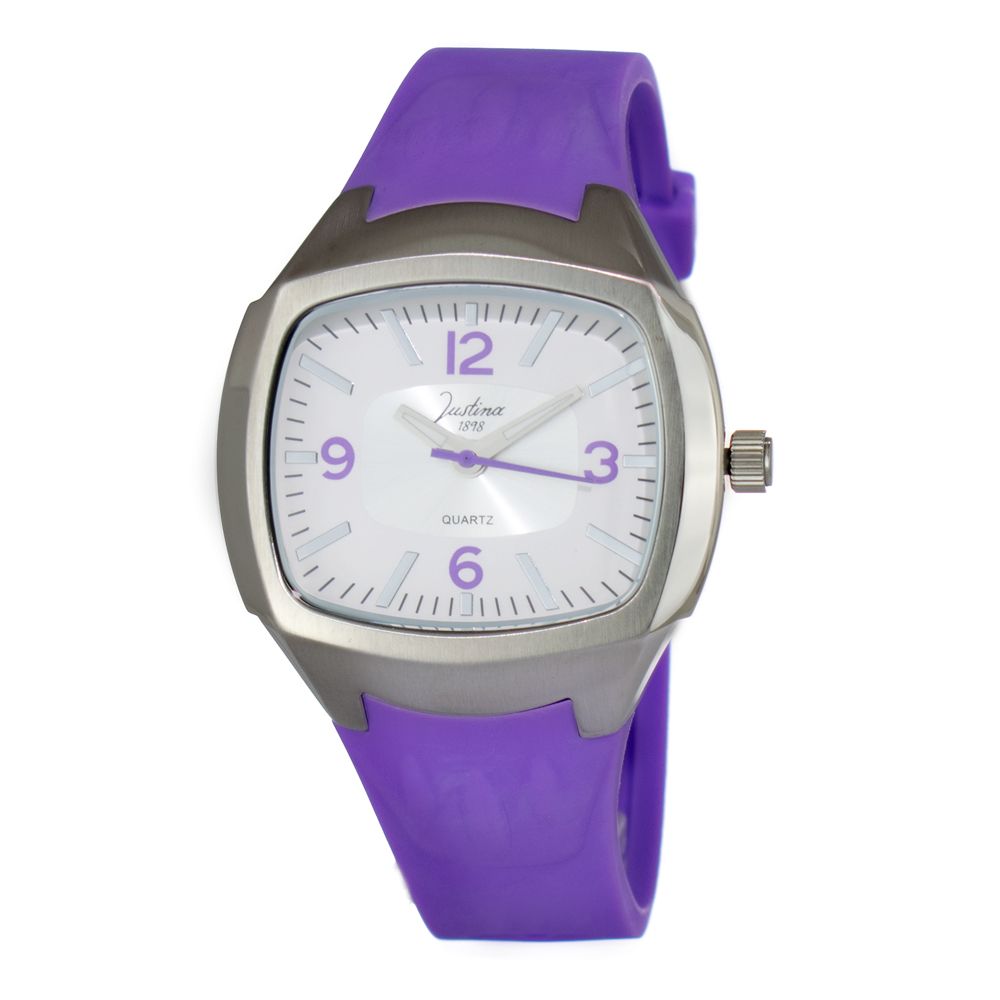 Purple Rubber Dress Watch