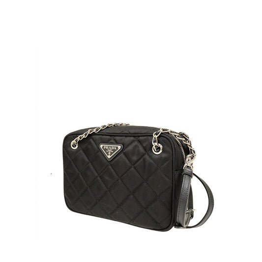 Black Nylon Crossbody Bag