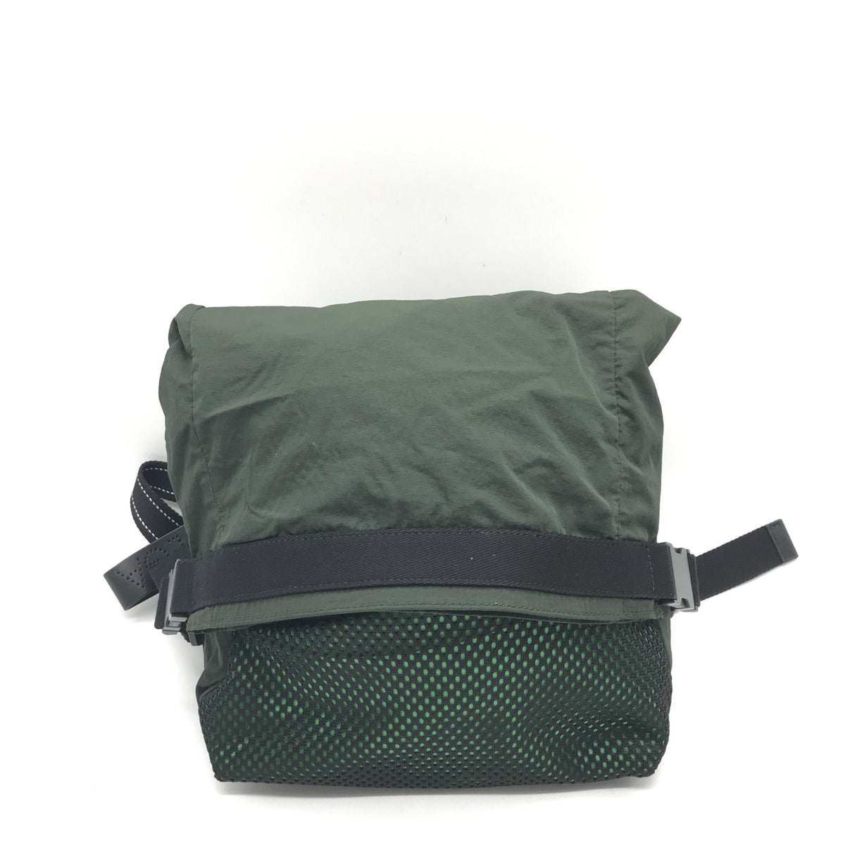 Green Nylon Body Bag Waist Bag