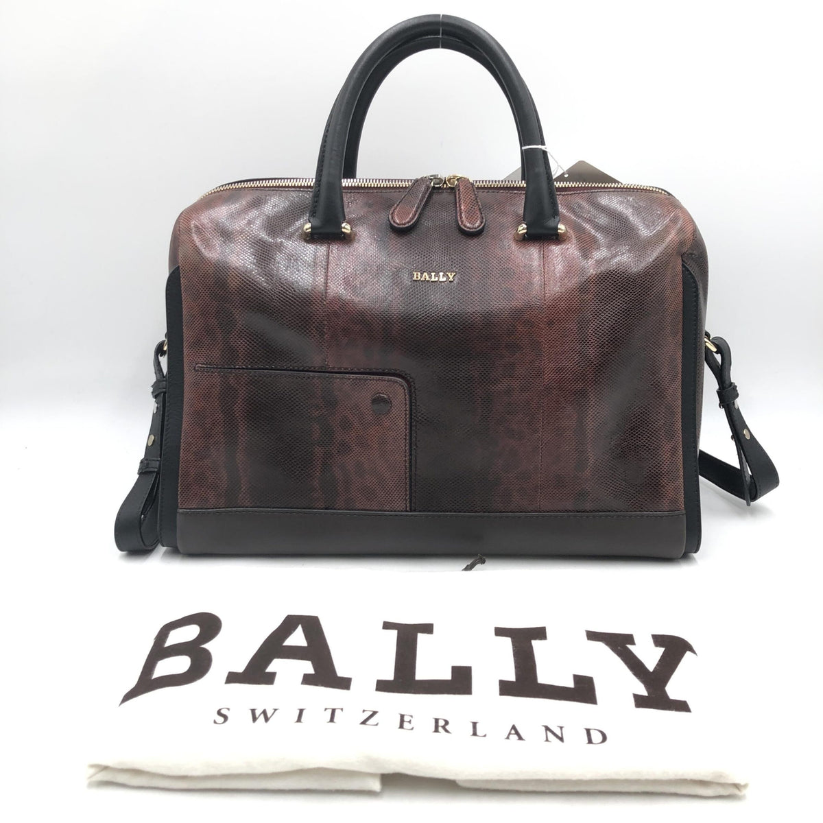 Python Pattern 2WAY Boston Bag