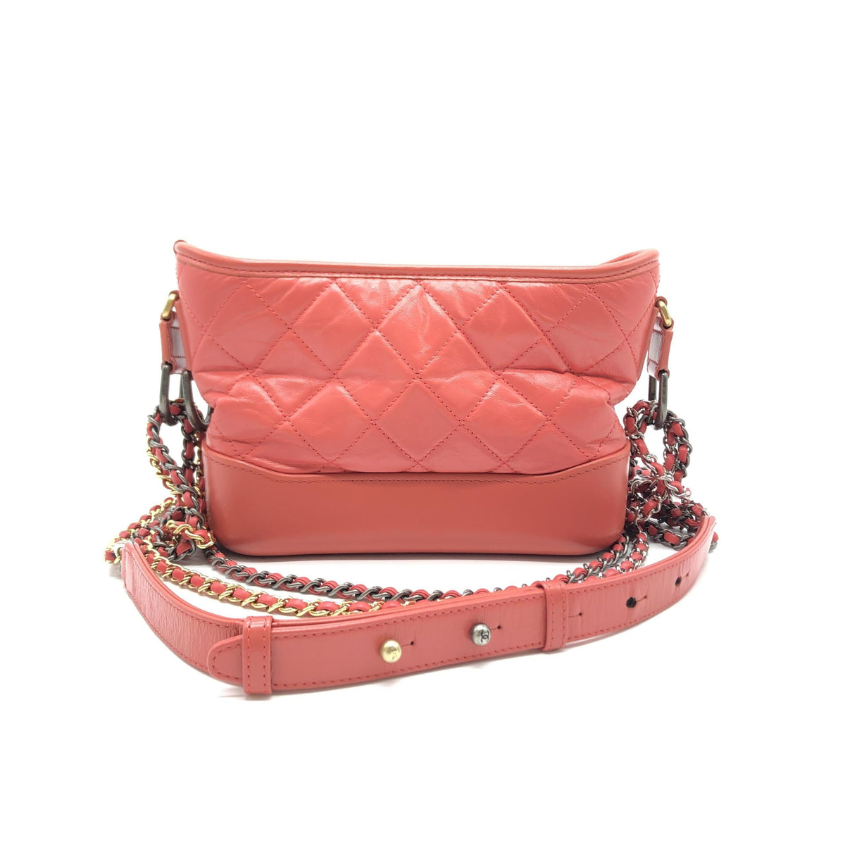 Red Gabriel Chain Shoulder Bag