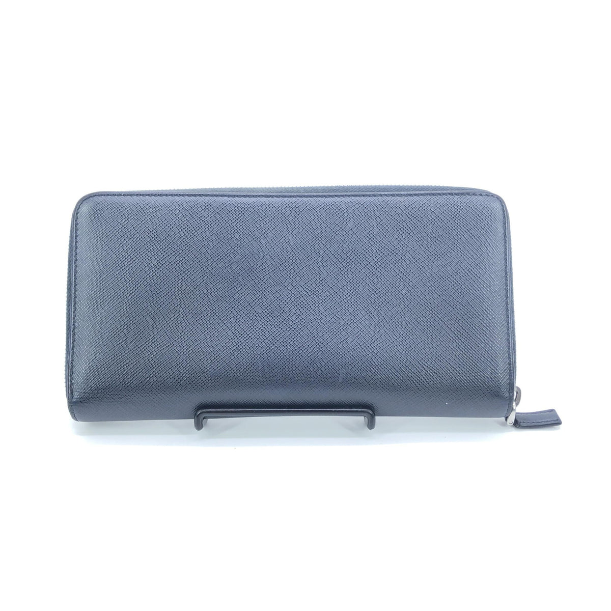 Saffiano Leather Zip Around Wallet