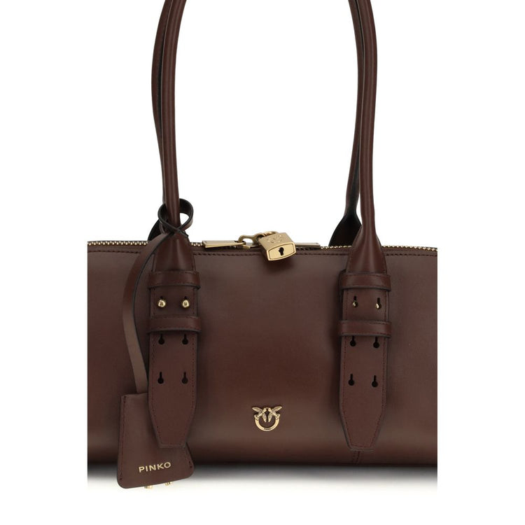 Brown Calf Leather Bos Taurus Shoulder Bag